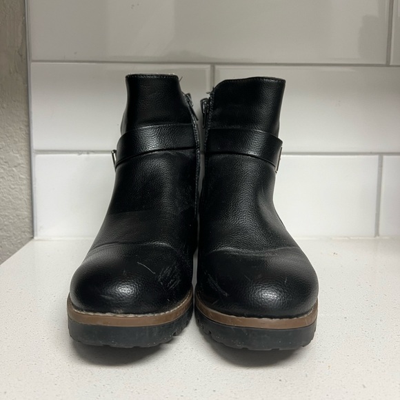 Black Nautica women’s ankle boots- size Euro 38/39 - Picture 2 of 6